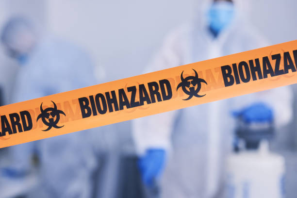 Professional Infectious Disease Decontamination technician working in Highland, IL